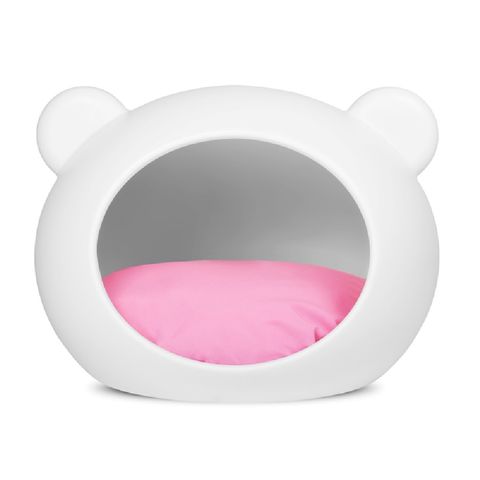 casa-guisa-dog-cave-para-caes-branca-com-almofada-rosa-7898946935233-pet-luni