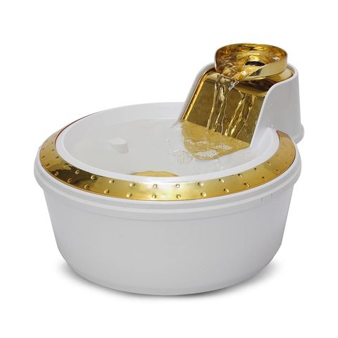 fonte-bebedouro-premium-petlon-para-caes-e-gatos-branco-com-ouro-110V-0751320423481-pet-luni