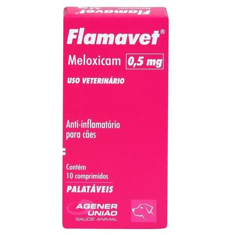 Anti-inflamatorio-Flamavet-Agener-Para-Caes-05mg-10-Comprimidos-7896006217237-pet-luni