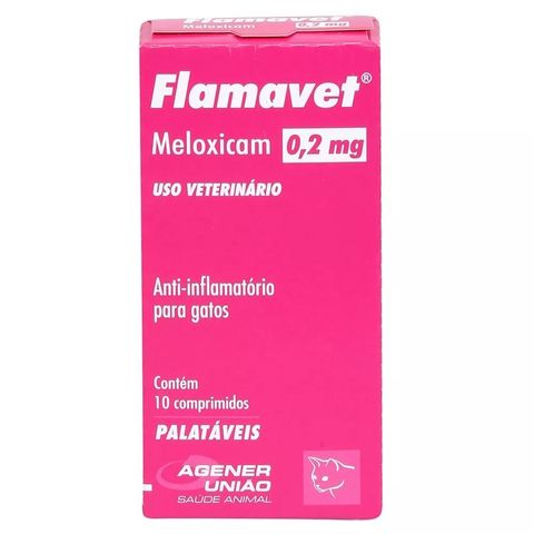 Anti-inflamatorio-Flamavet-Agener-Para-Gatos-02mg-10-Comprimidos-7896006217220-pet-luni