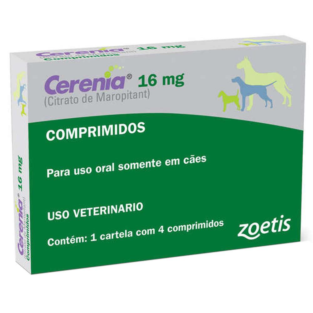 Antiemético Cerenia Zoetis 16mg Pet Luni