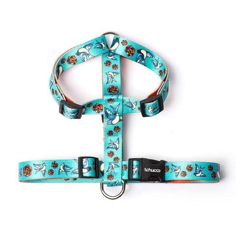 Coleira-Peitoral-H-para-Caes-em-Poliester-Tchucco-Bird-Pequena-7890411151063-PEIT-H15106-TCC0044-3-Pet-Luni