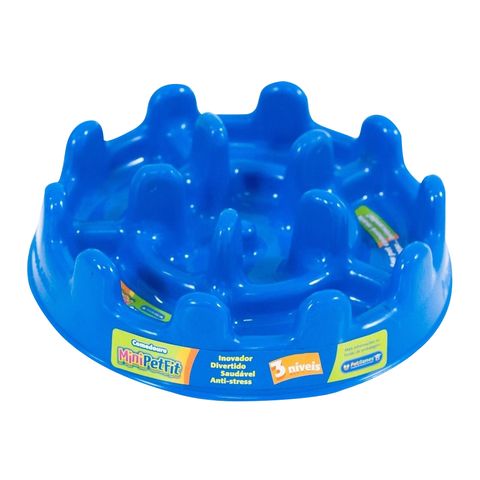 Comedouro-Lento-para-Caes-e-Gatos-Pet-Games-Mini-Fit-20cm-Azul-7898947774800-pet-luni