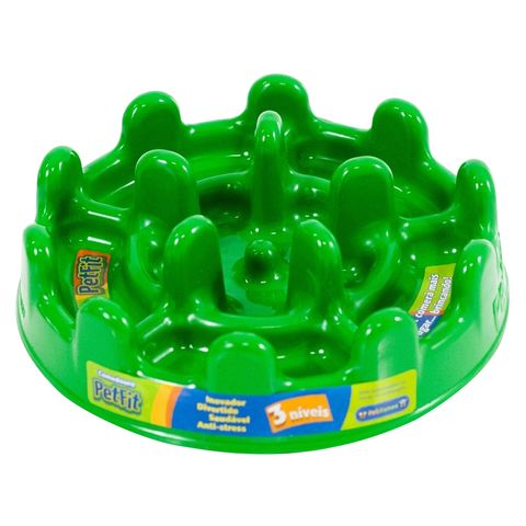 Comedouro-Lento-para-Caes-Pet-Games-Fit-27cm-Verde-7898947774190-pet-luni